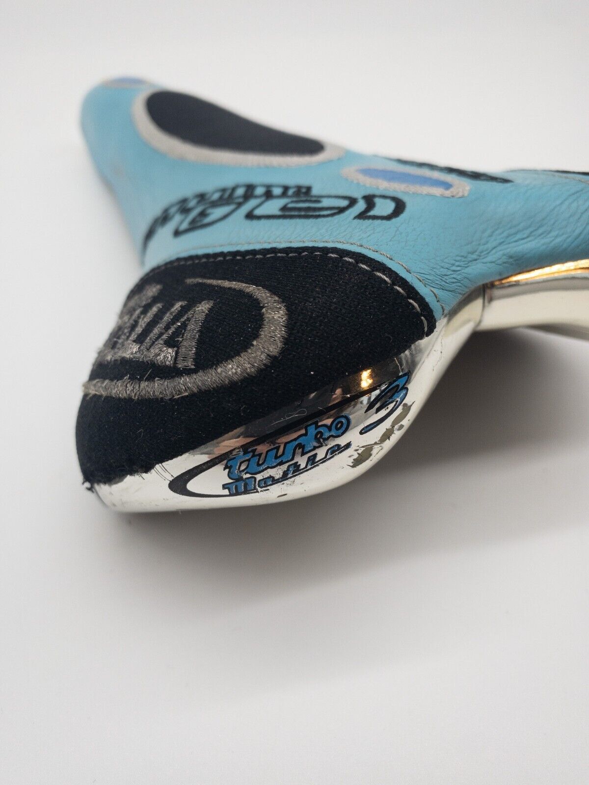 RARE Vintage 1998 Selle Italia Turbo Matic 3 Saddle Saddle Road Bike Road Bianchi