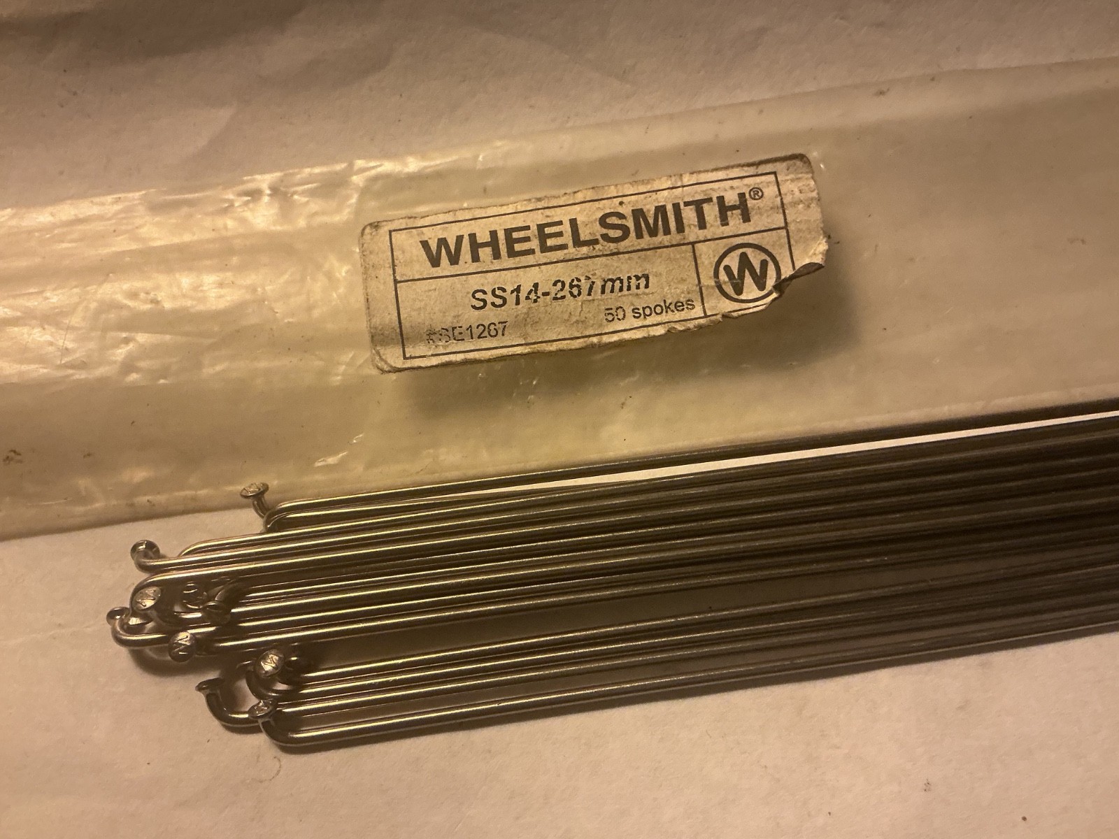 Spokes Wheelsmith (16) 267mm 14 gauge straight