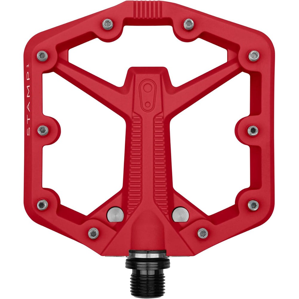Crank Brothers Stamp 1 Gen 2 Composite Platform Pedals Small Red