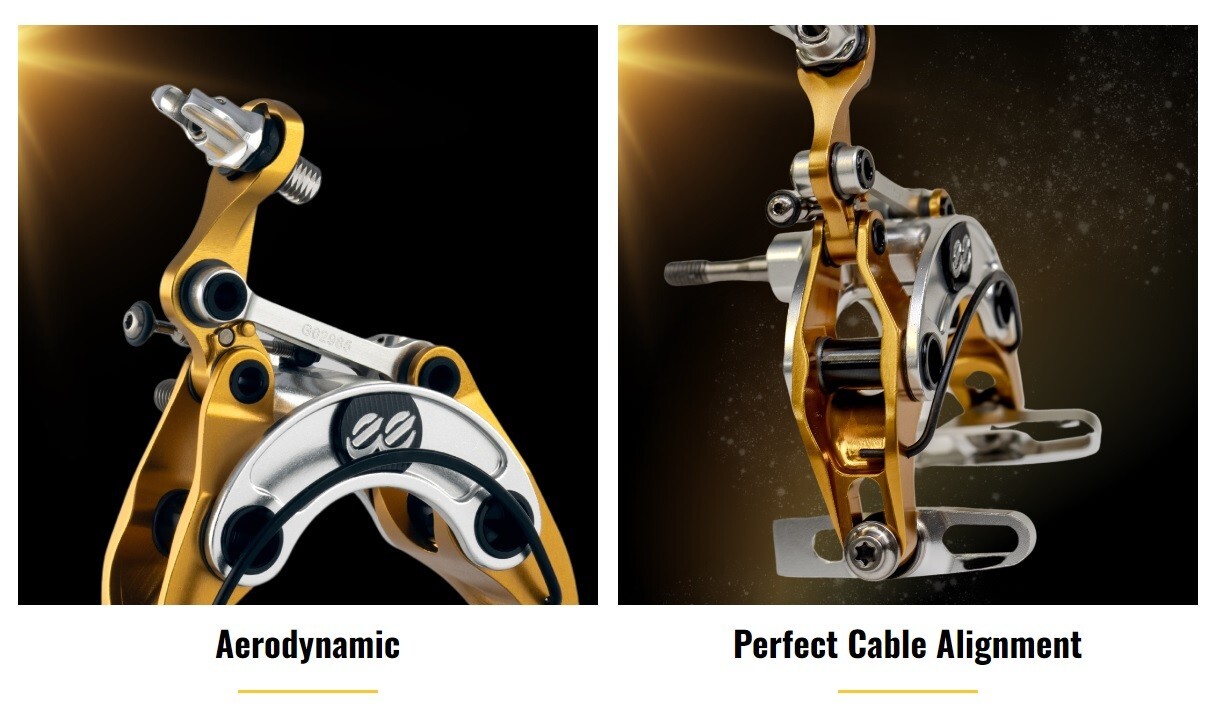 Cane Creek eeBrake G4 The Alchemist Limited Edition Regular Mount Set #BEE0290