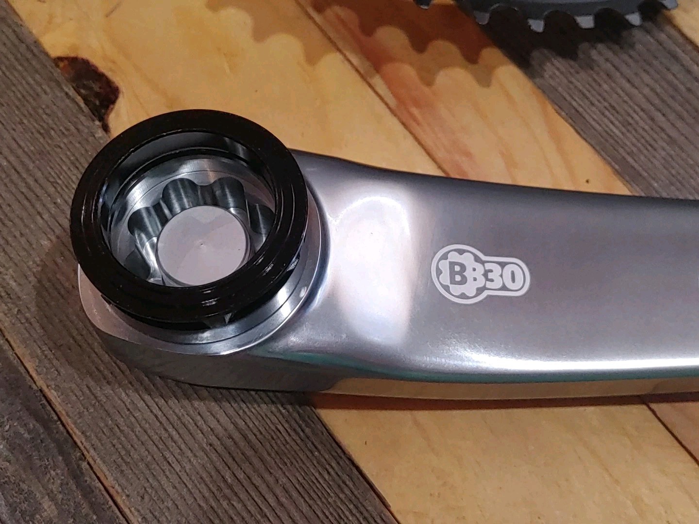 NOS FSA Afterburner Crankset 175 mm BB30 27/40T BCD 86 Hollow Forged Aluminum