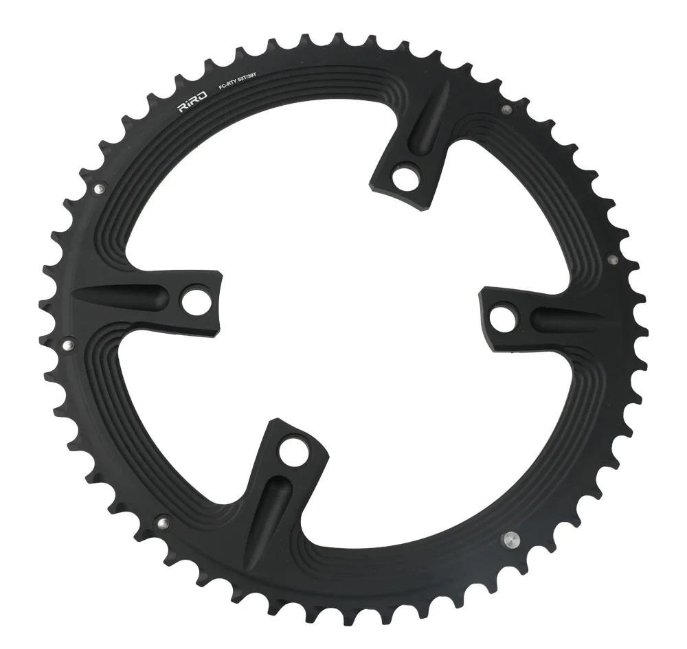 Road Bike 4 Bolt 110BCD Chainring 50-34T 52-36T 53-39T Crankset Round Chainwheel