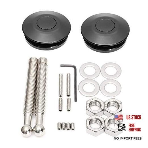 2Pack Quick Release Latch Universal 2.44in/62mm Diameter 2black PRO 62-100