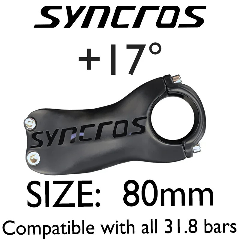Ultra Light Carbon MTB Stem – 6/-17 Degree 60-120mm Road Bike Stem Accessories