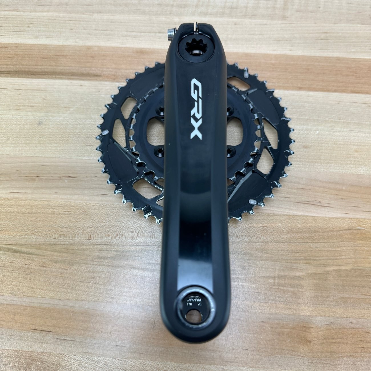 Shimano GRX FC-RX810/RX820 170mm 48/31t 4-Bolt 12-Speed Crankset 24mm Spindle