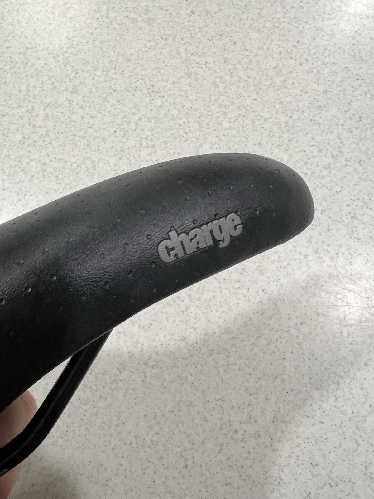 CHARGE BLACK ROAD BICYCLE SADDLE/SEAT