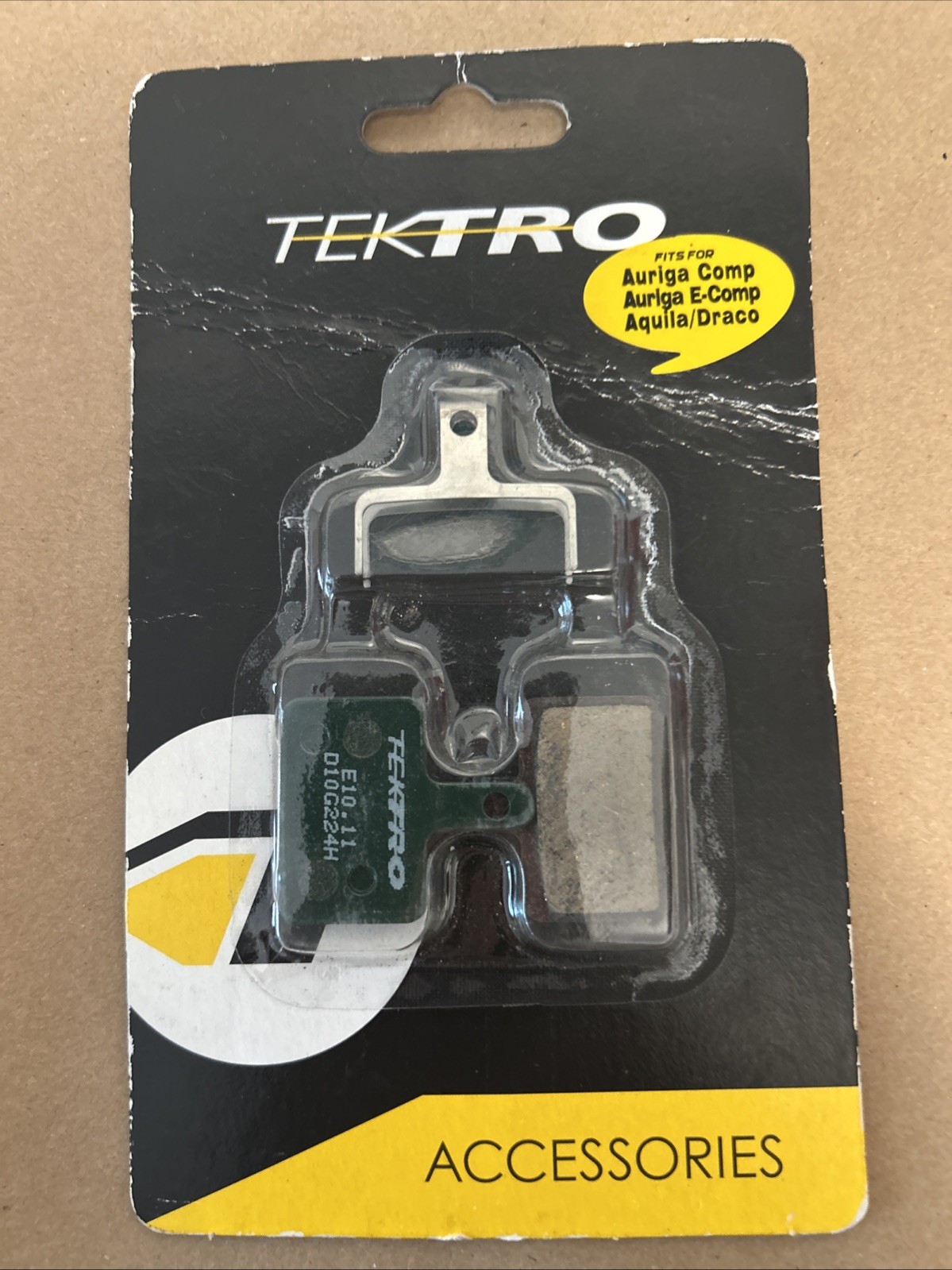 NEW Tektro Bike E10.11 Disc Brake Pads w/Spring 1 pair OrionSL,Orion,Volans