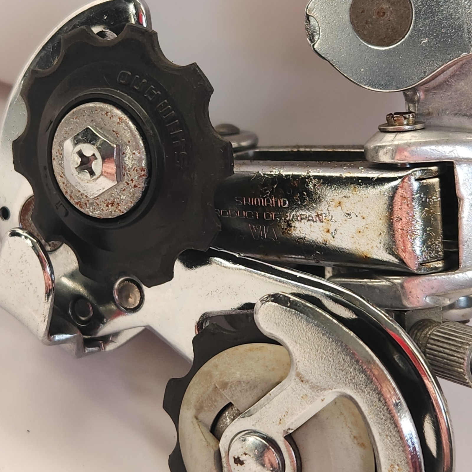 Shimano Altus Rear Derailleur short cage – vintage 5/6/7 speed