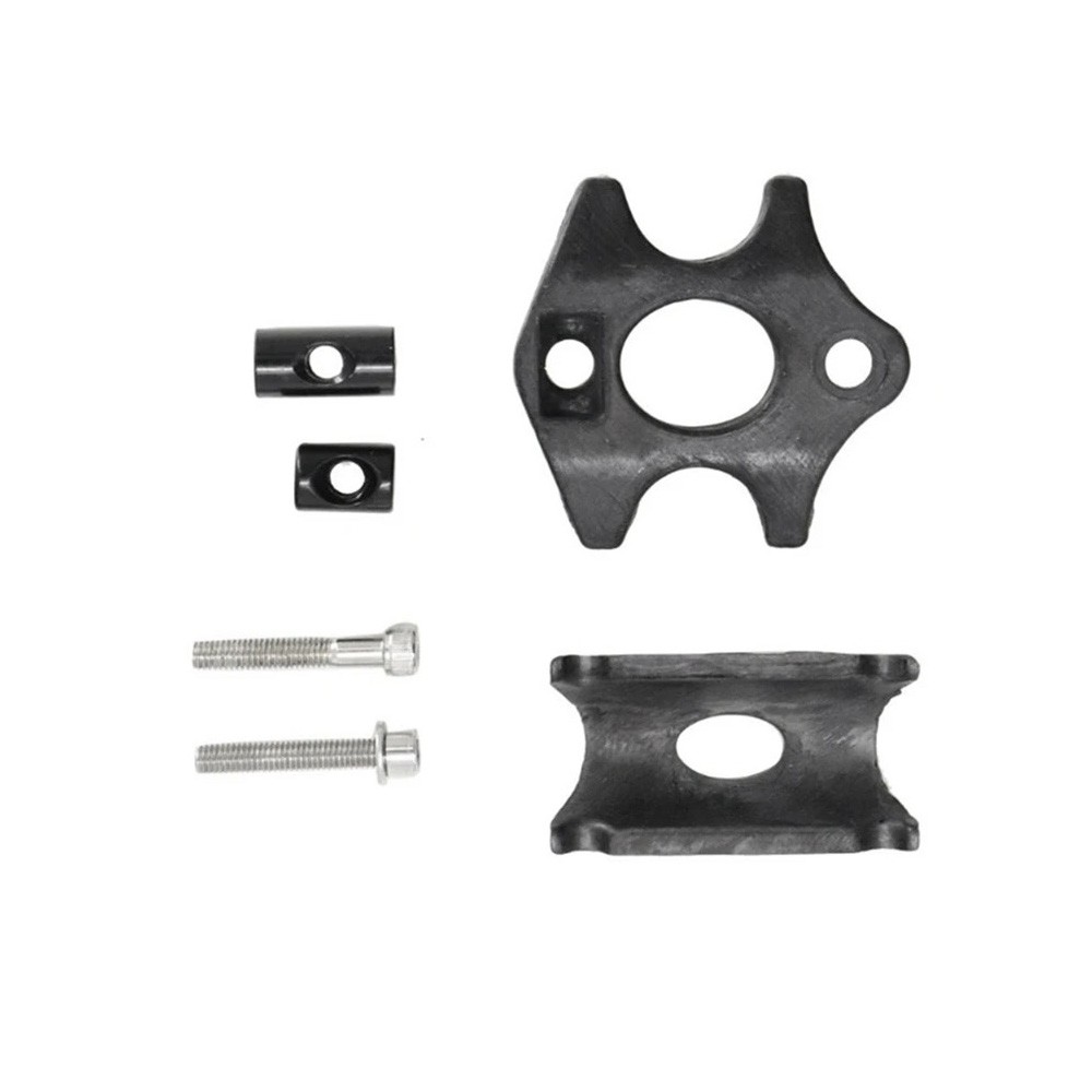 1 Set Carbon Fiber Bike Seatpost Clamp For Saddle Rails 7x9mm 7x7mm Clips HOT