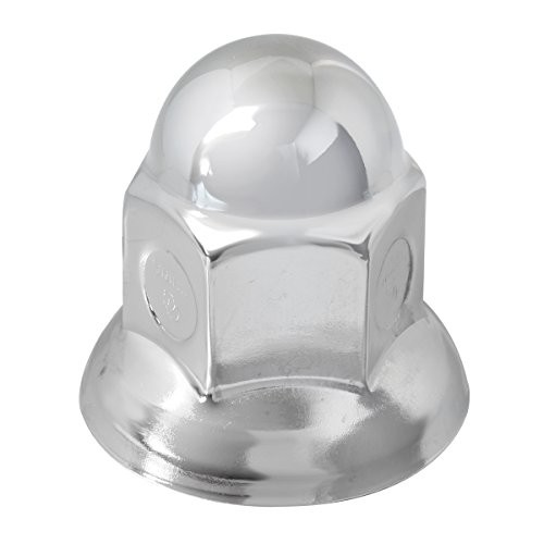 10271SP 33 mm Chrome Nut Cover with Flange 33mm x 1-13/16″ Acorn Push-On