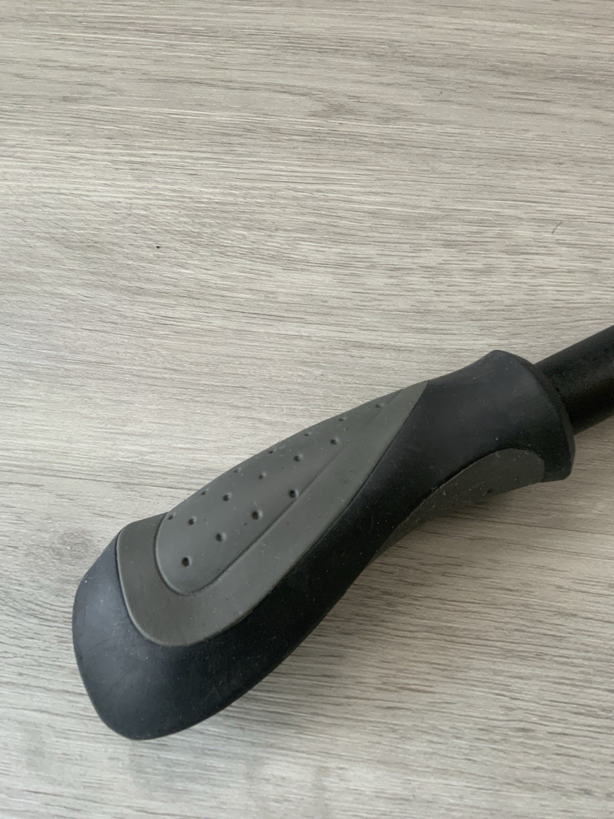 ALUMINUM RISER BAR 640 MM 492 GRAMS WITH AERO GRIPS CLAMP 25.4 MM