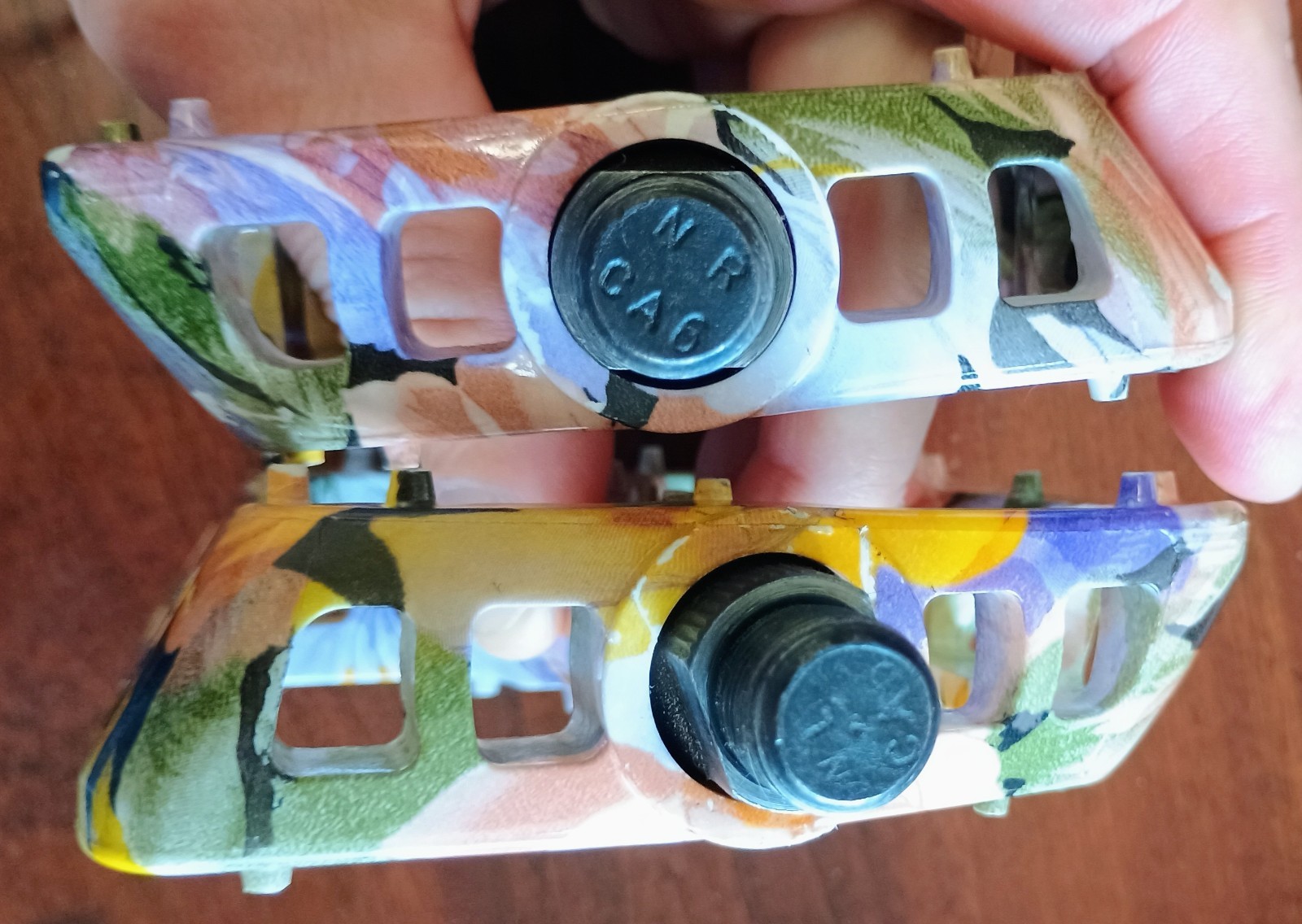 RARE Odyssey Twisted PC pedals, Aloha Floral 2013 Limited Collectible Edition