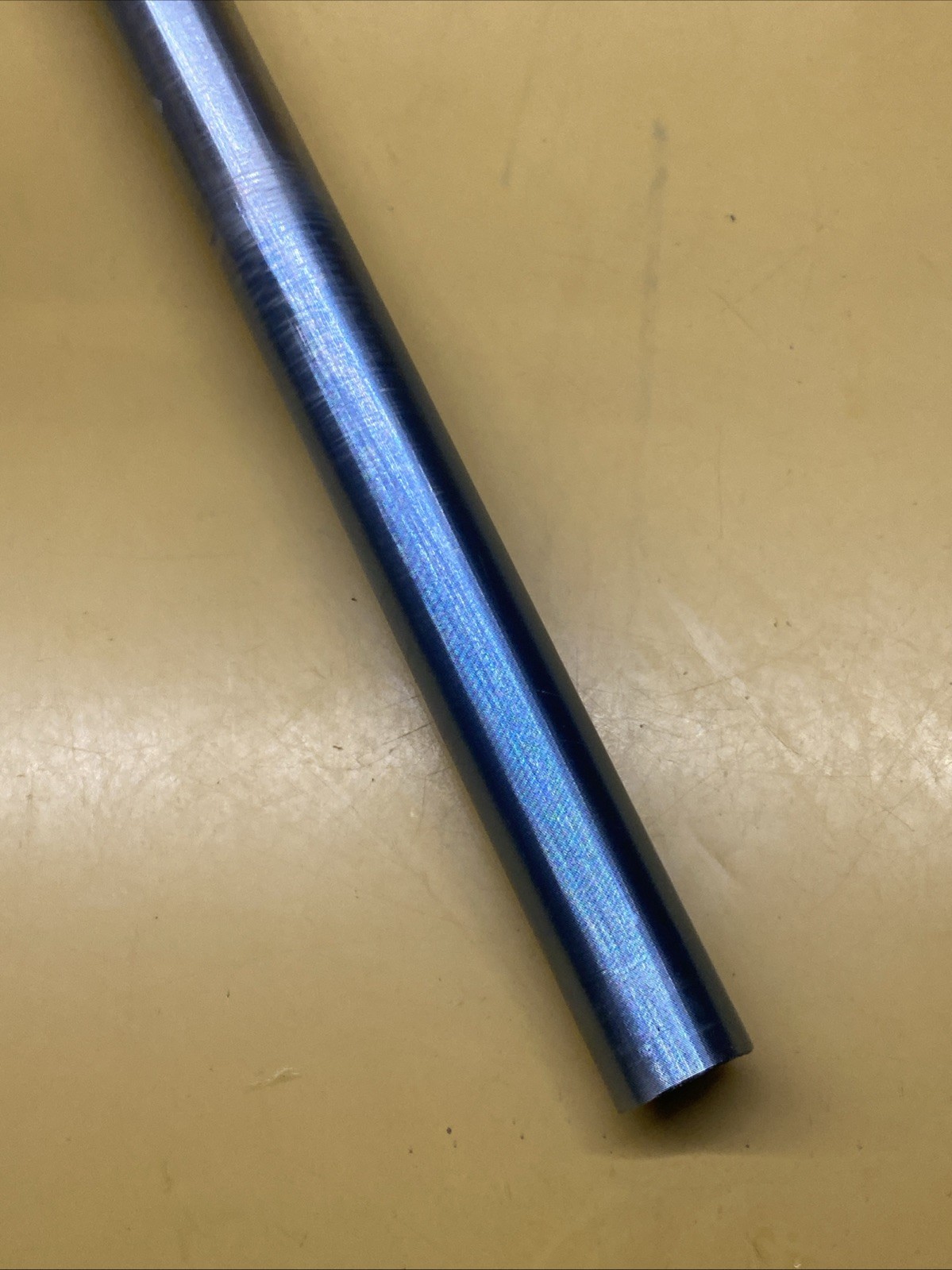 Light Blue(Faded) Silver Loaded Precision Aluminum 27.2 x 400m Straight Seatpost