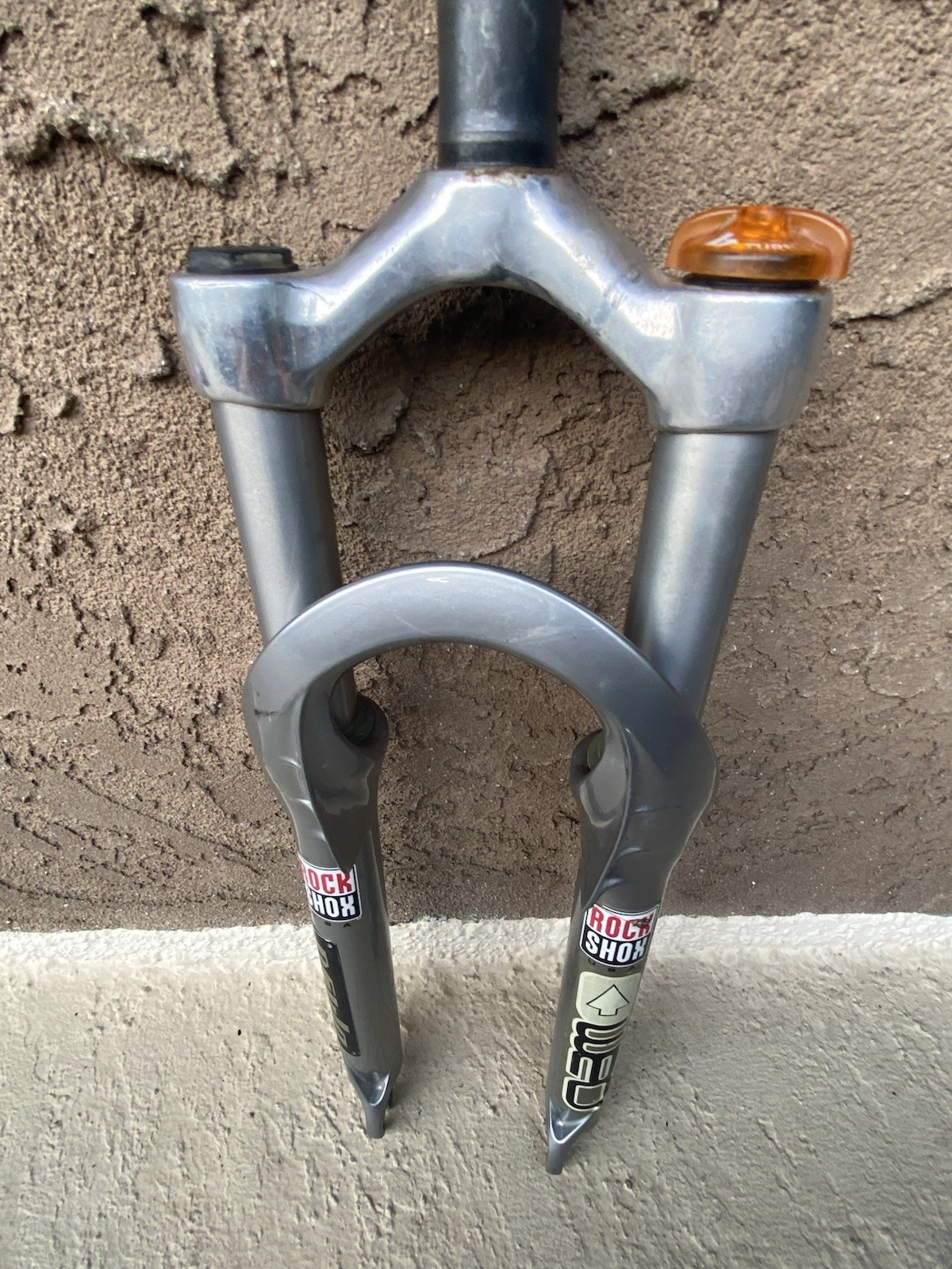 Gray Rock Shox Psylo C U-Turn Hydacoil 80-125mm 1-1/8” 26″ Suspension Fork
