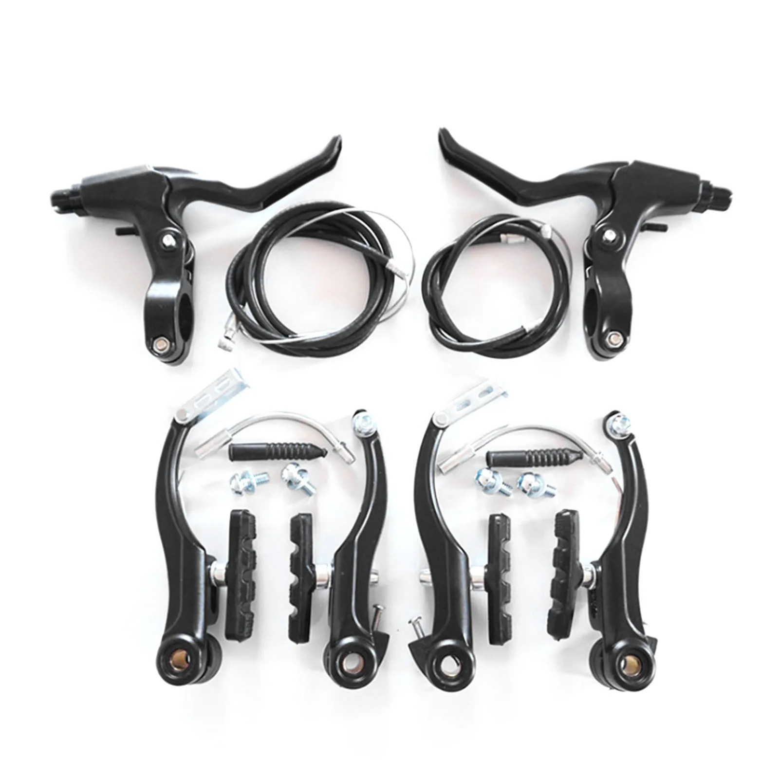 Mountain Bike V Brake Set Bike Front Rear V Brake Set Aluminum Alloy Mountain Ro