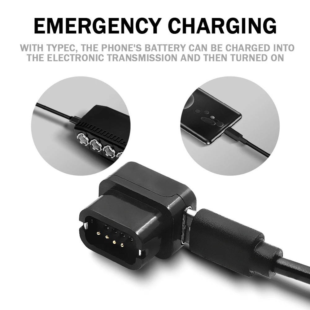 Type-C Adapter Ultra-compact 0.4in Connector Reinforced 4-pin Interface