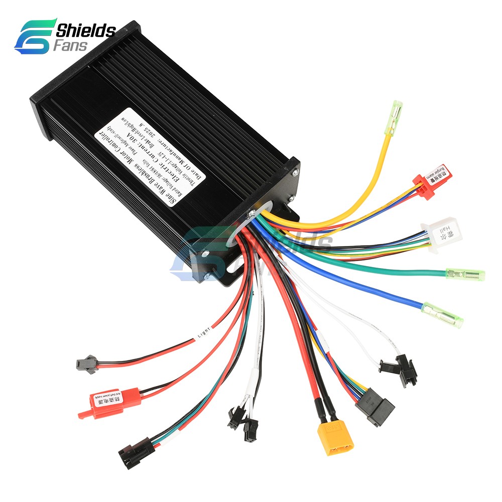 36V 48V 64V 40A 30A 20A Brushless Motor Controller E-Bike S866 LCD Display Meter