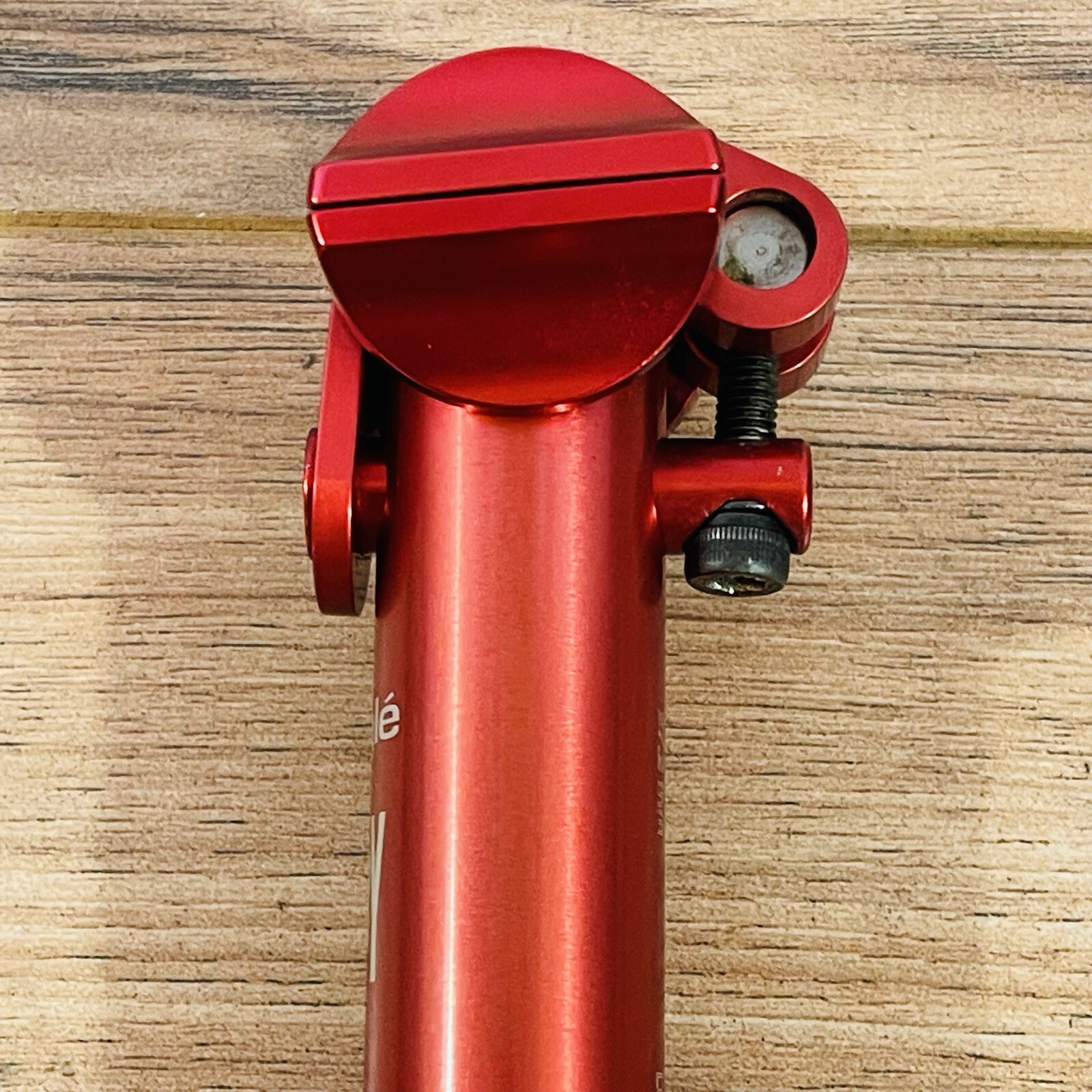 Vintage Ringle Moby Seatpost 27.2 330 Red Faded