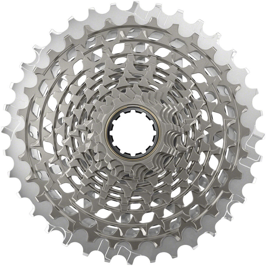 SRAM RED XG-1290 Cassette – 12-Speed, 10-36t, For XDR Driver Body, Silver, E1