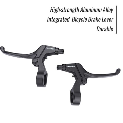 Universal Bicycle Brake Lever, Aluminum Alloy 4 Fingers Brake Levers 1 pair