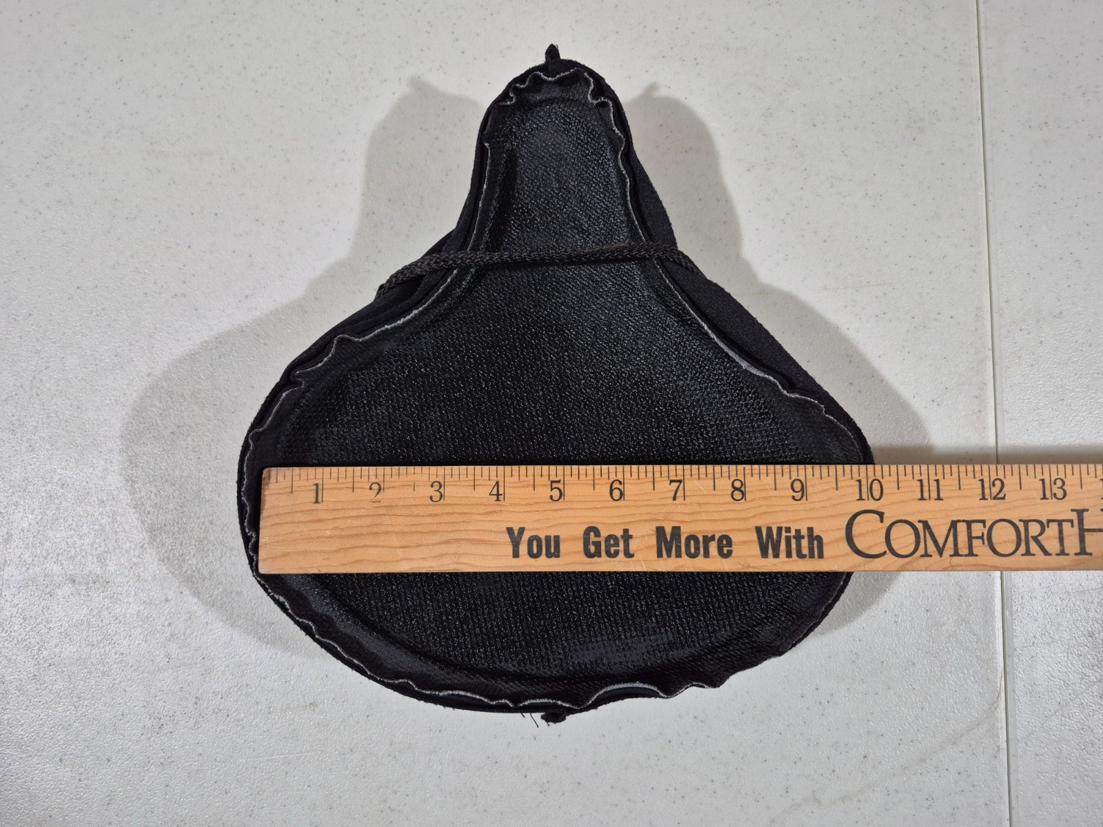 SERFAS Gel Bike Saddle Seat Pad Bicycle Cover Drawstring Deep Groove Design
