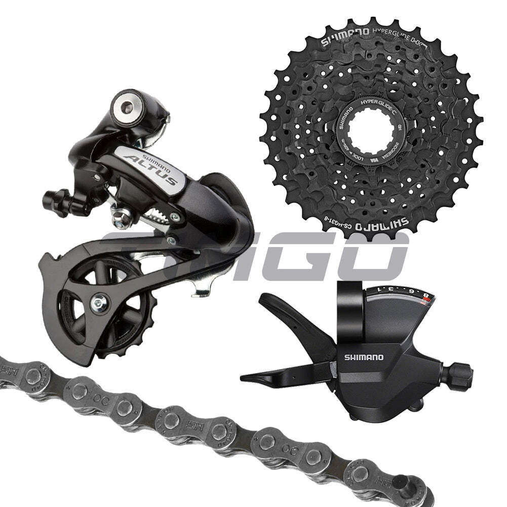 Shimano Altus 1×8 Speed Rear System Groupset RD-M310 SL-M315 HG31-8 11-32T/34T