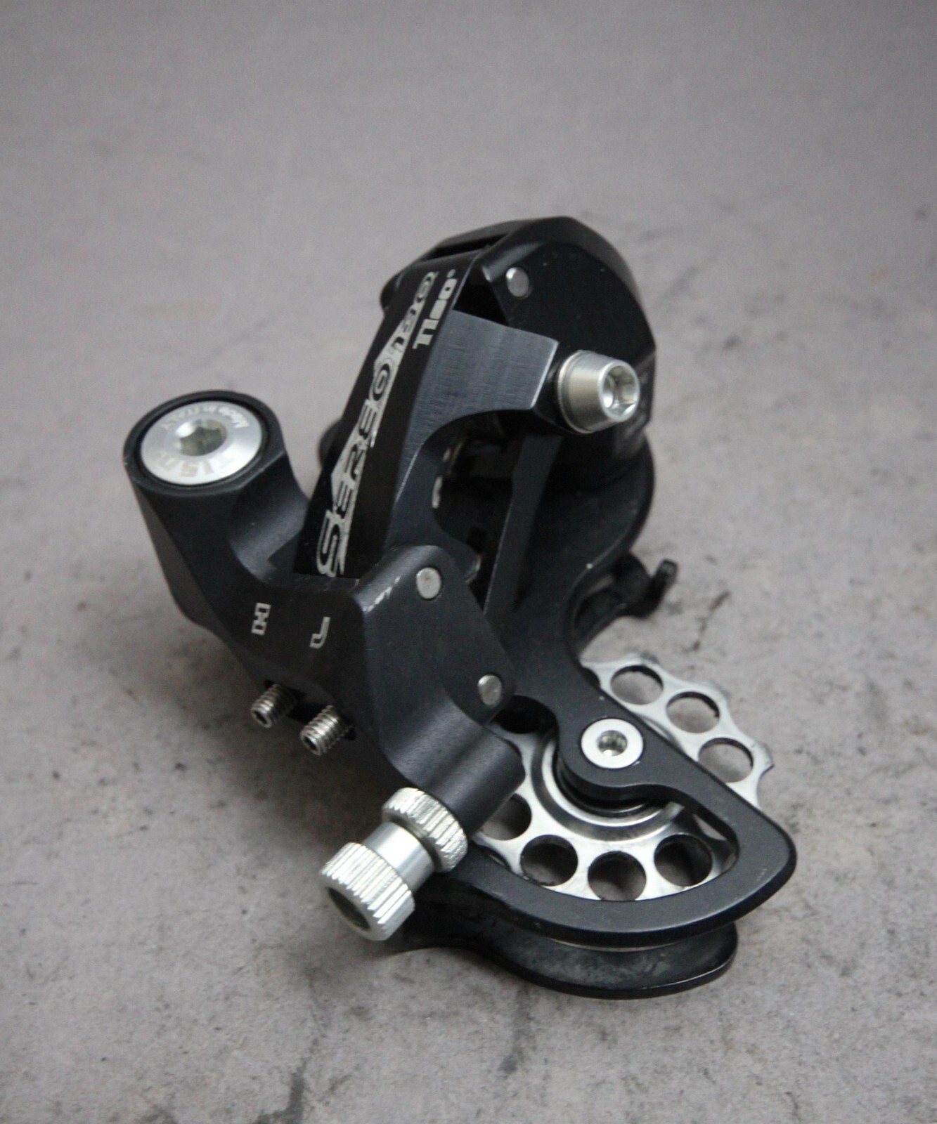 Tiso Sereo 130 Titanium Rear Derailleur / 164g / Black / 10sp / 2008
