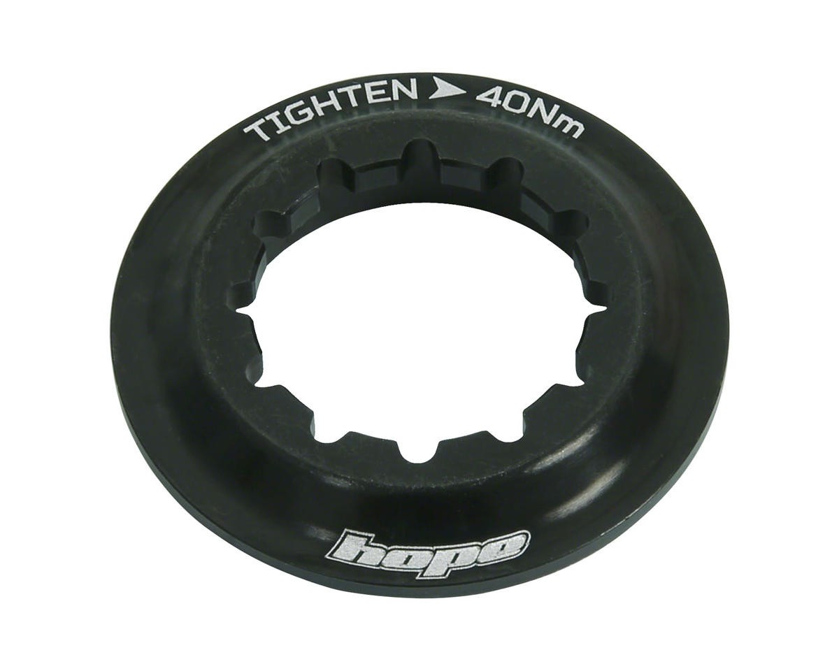 Hope Centerlock Rotor Disc Lockring (Black) (Internal Spline) [HBSP393N]
