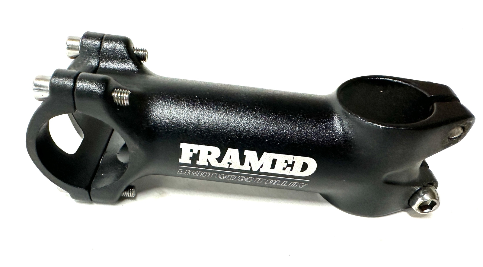 Framed Alloy 1-1/8″ x 100mm x 31.8mm 6 degrees Threadless Bike Stem Black New
