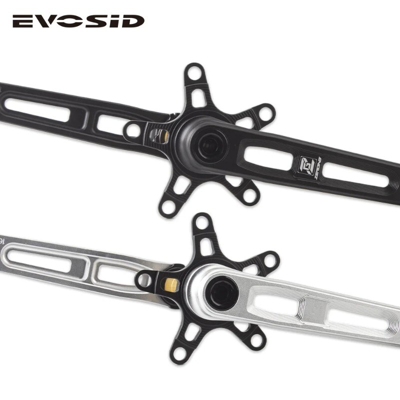 130/110BCD Road Folding Bike Hollow Tech Crankset 165/170/175mm with 5 Bolts
