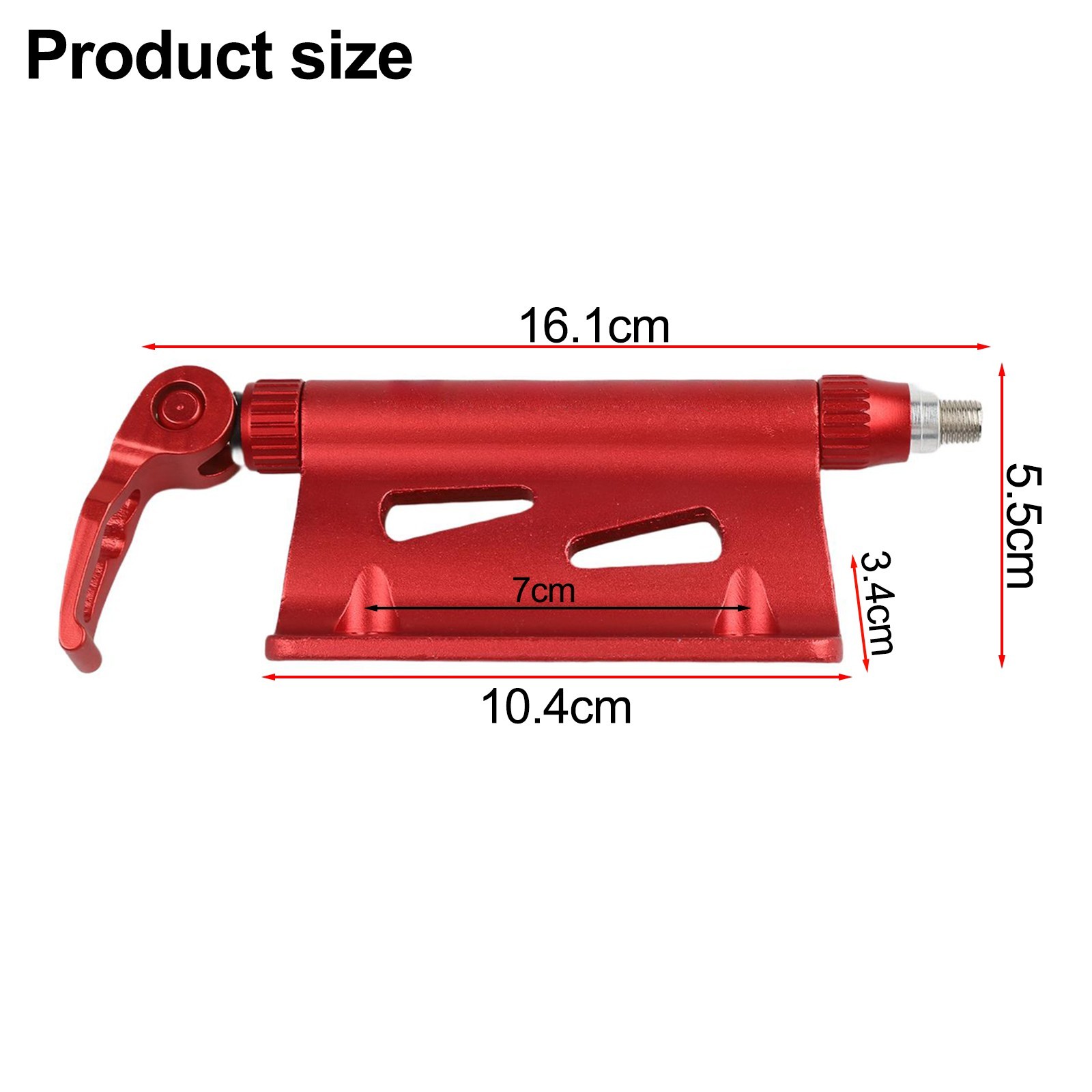 Aluminum Bicycle Mount Secure Fork Support for Convenient Parking Solutions
