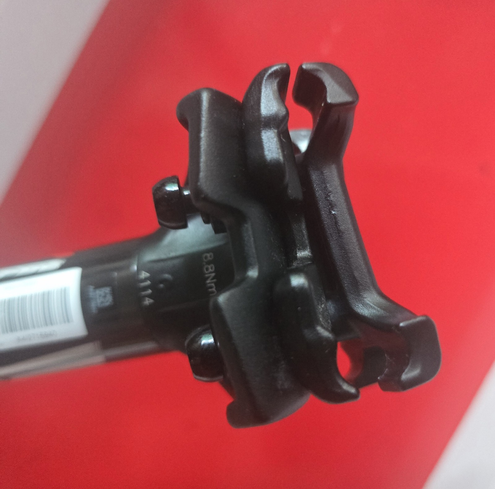 FSA SL-K UD Carbon Plain Seatpost 27.2mm x 350mm Black/Red/White