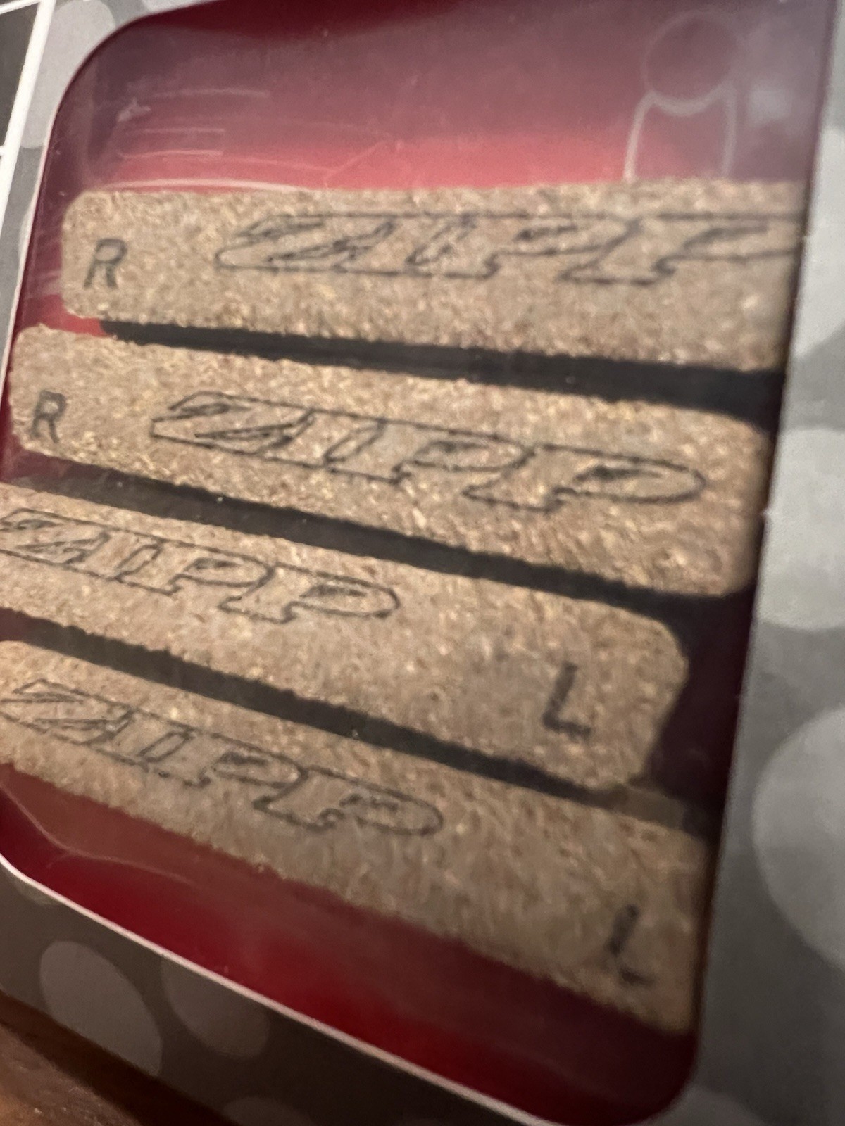 NEW! Zipp Speed Weaponry High-Performance Composite Cork Brake Pads – Campagnolo