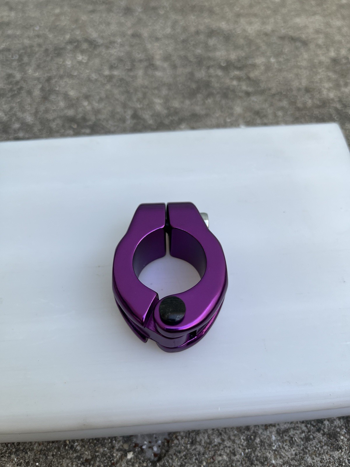 DIA-COMPE MX 1500 HINGED SEAT POST CLAMP 25.4mm 1″ New Bmx Purple Bike