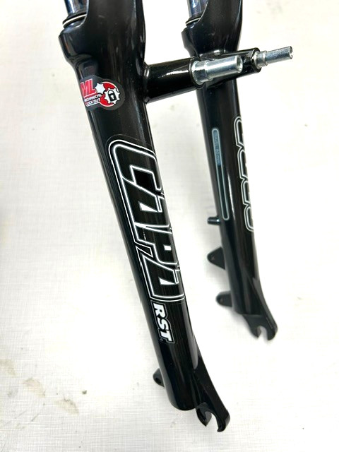 RST Capa Black Front Suspension Fork 26″ ATB MTB Rim Disc Brake Threaded 1 1/8