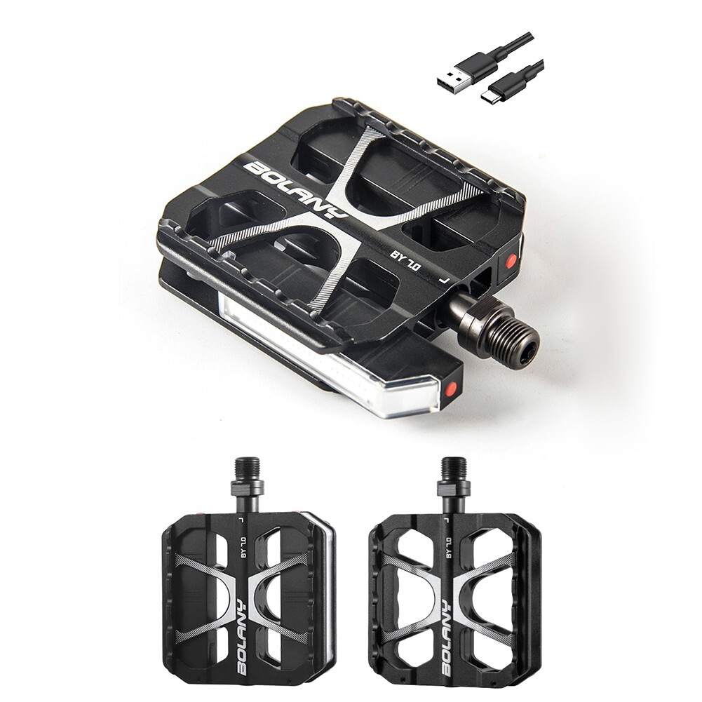 Bright And Eye Catching Type C Bearing Pedals For Night Cycling Useful