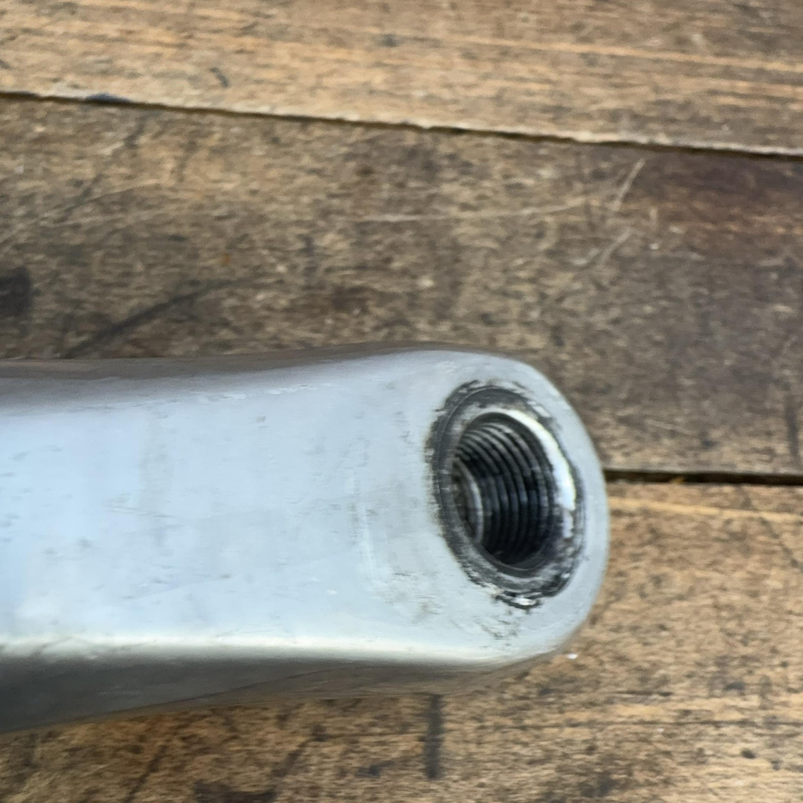 Vintage Sakae SA Crank Arm RIGHT 170mm 110 BCD Square Taper Silver Double