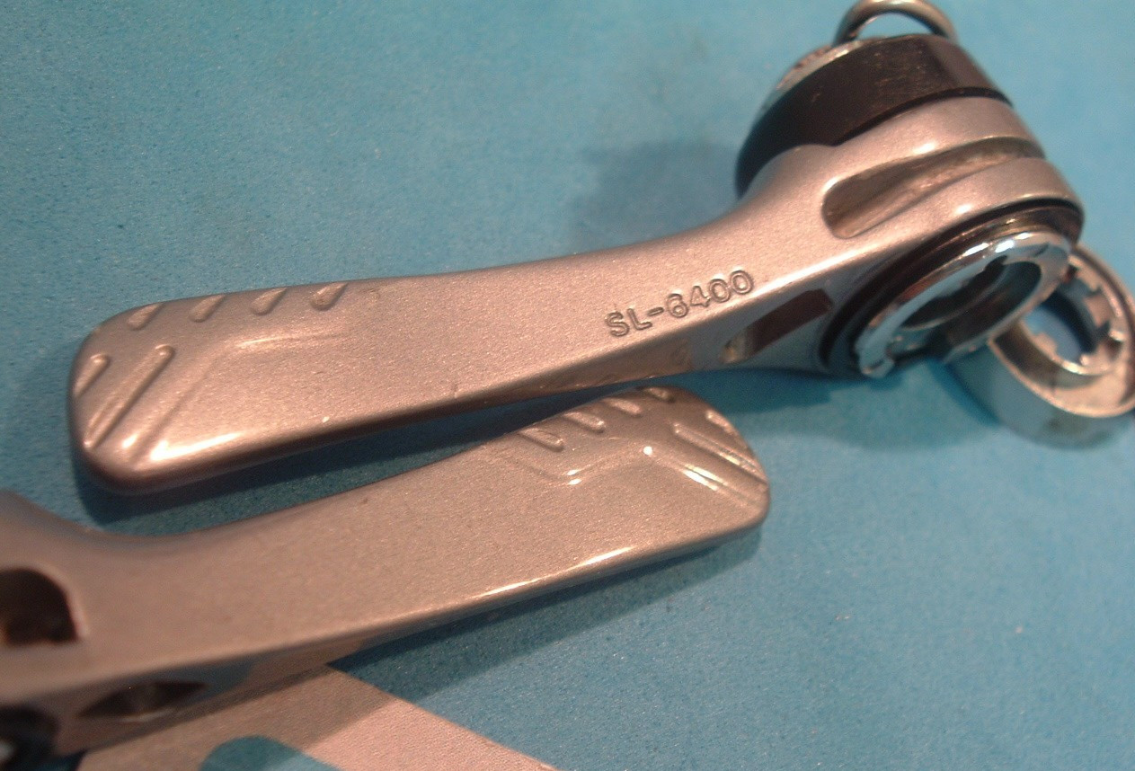Shimano 600 Ultegra 7-Spd SL-6400 Road Shifters NEW/NOS- 2×7-Spd/Friction-NMint+