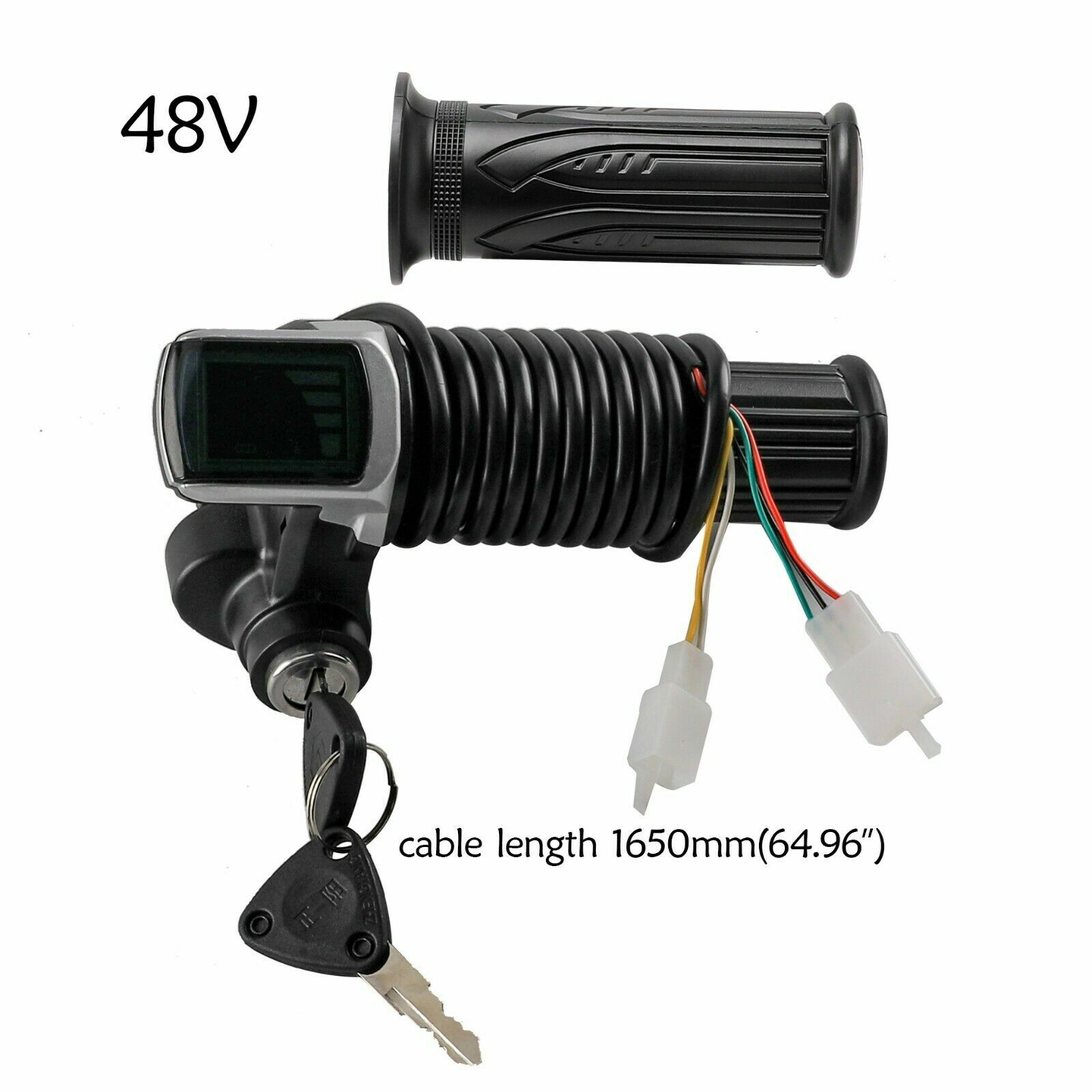48V 1000W Brush Motor Controller Throttle for E-Bicycle ATV Go Kart Motorcycle