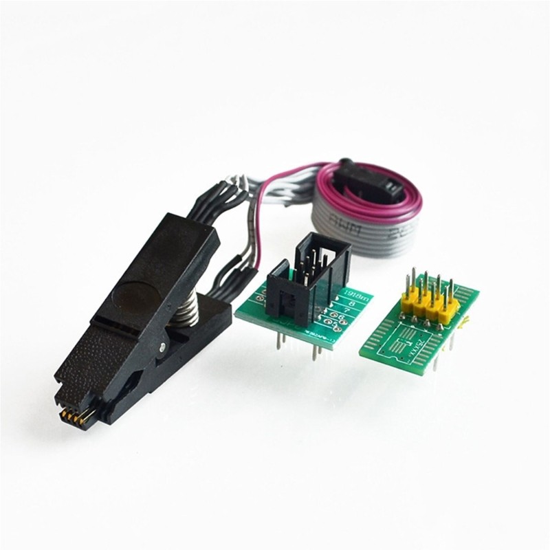 SOP8 Recording Clip for Wide and Narrow Body Chips Metal Plastic for BIOS