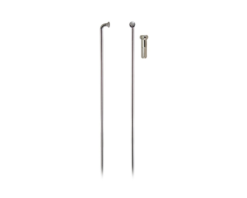4 REPLACEMENT Bicycle Spokes 14g Stainless Steel W/Nipple Silver (100mm-308mm).