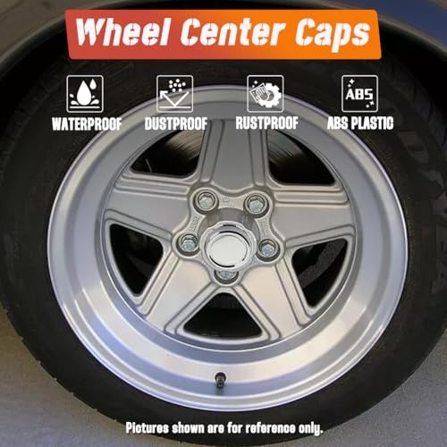 4PCS 79mm(3.11in) Chrome Wheel Outer 79MM 3.11″ . Inner 73MM 2.87″ Silver