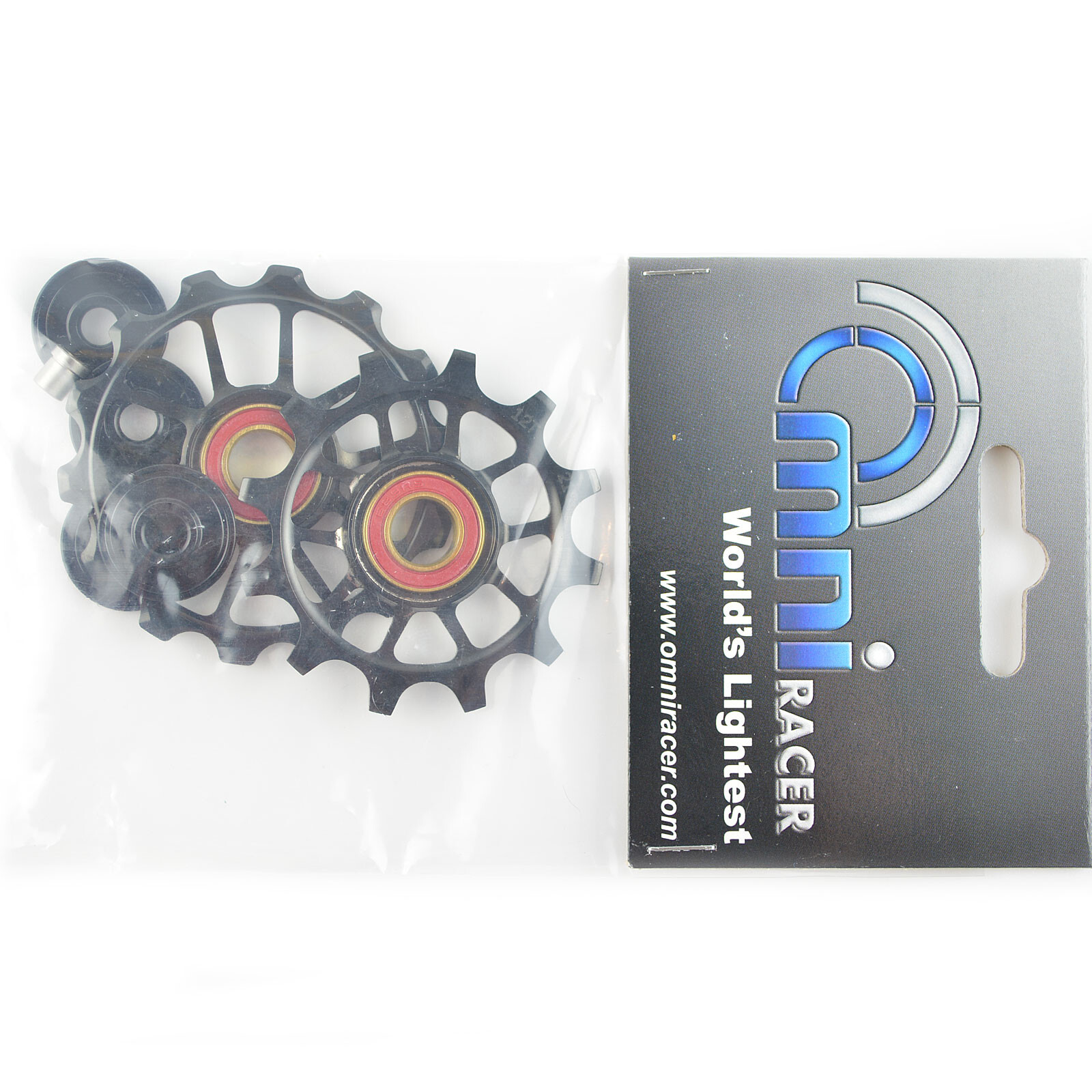 OMNI Racer Worlds Lightest OVERSIZE Ti Ceramic Derailleur Pulleys SHIMANO/SRAM
