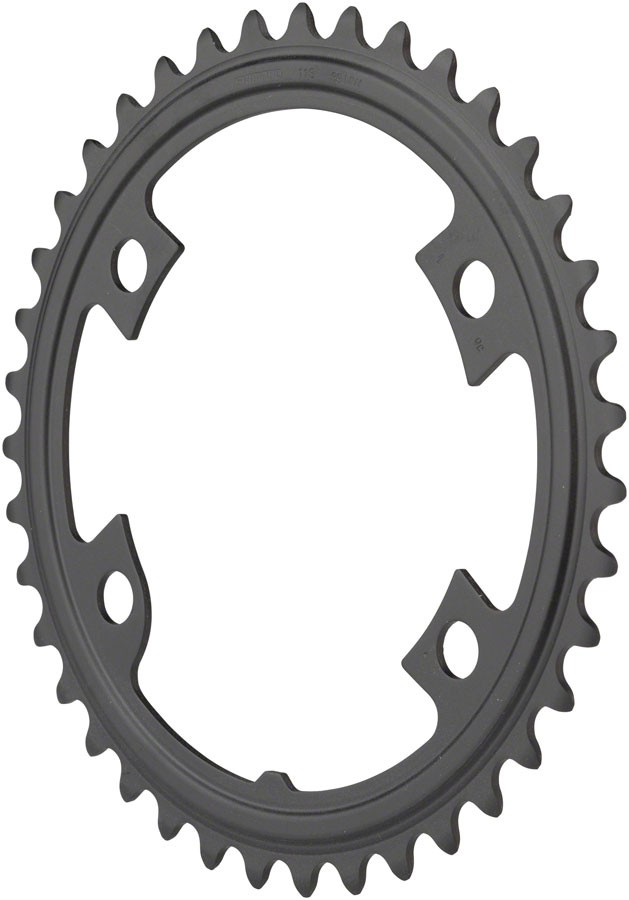 Shimano 105 FC-R7000 53/39t 110 BCD Asymmetric Aluminum Chainrings Black, 2×11