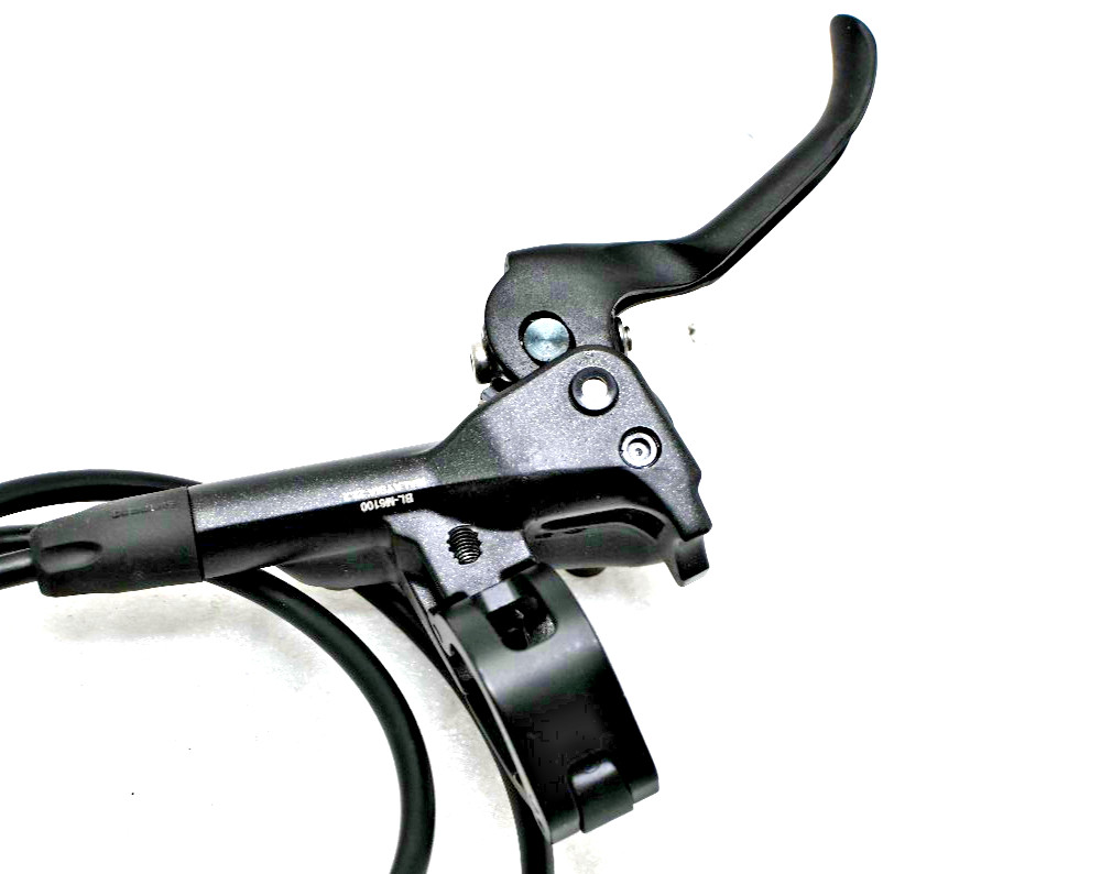 Shimano Deore Brake Set BR-M6100+BR-L6100 Front, Matte, 2 Piston Adapter