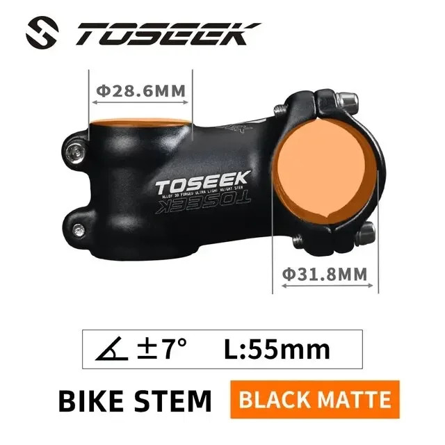 Ultralight Road Mountain Bike Handlebar Stem 7/35 Degree 60/70/80/90/100mm Stem
