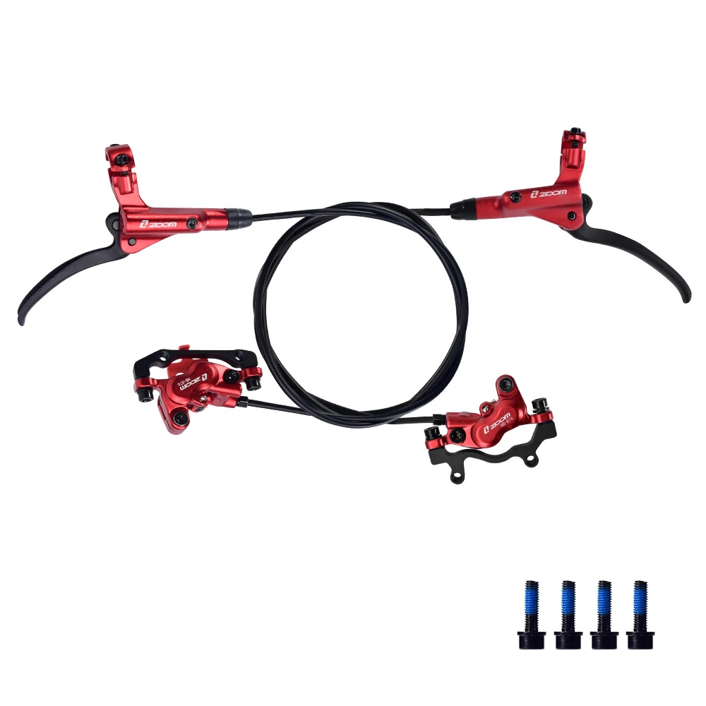 MTB 4 Piston Hydraulic Disc Brake 800mm/1400mm Mountain Bike Oil Pressure Brake