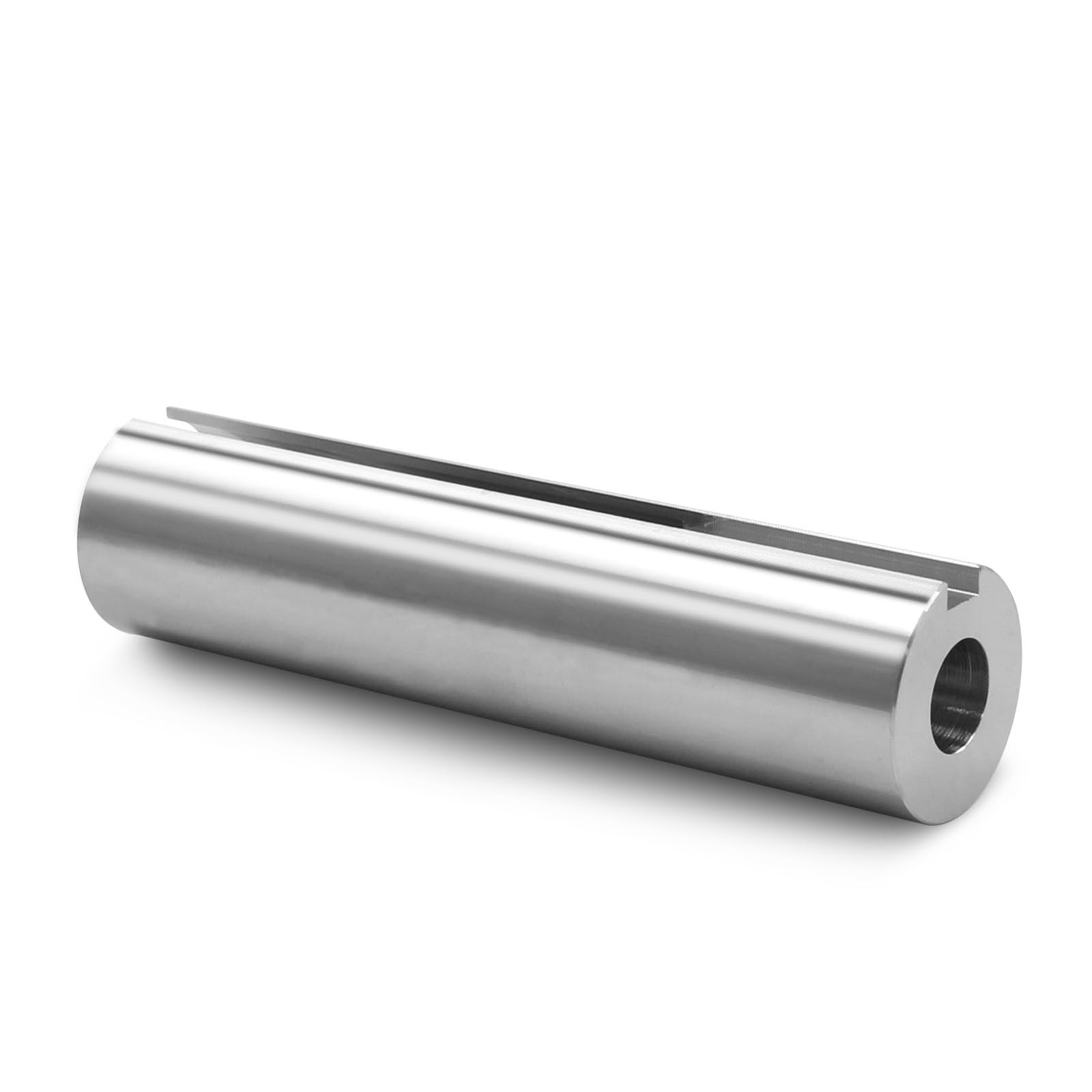 304 Stainless Steel Gas Engine Pulley Crank Shaft Adapter 1″ to 1-1/8″ 1/4″ Slee