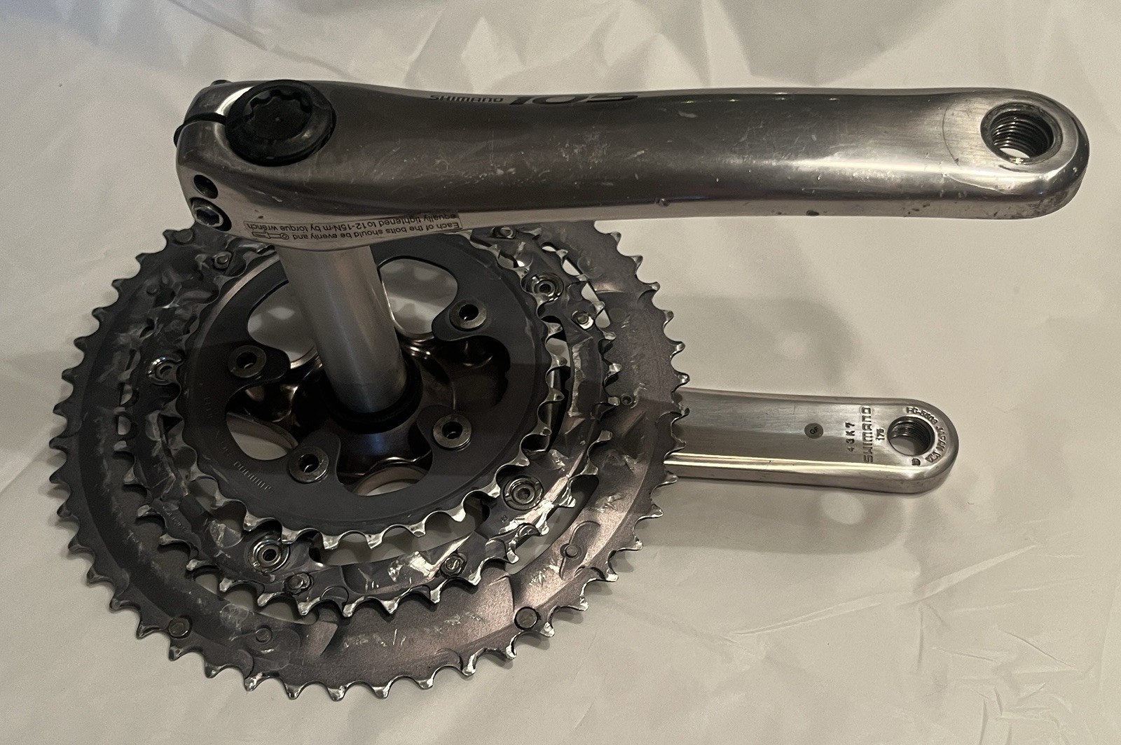 Shimano 105 Triple Crankset FC-5600/5603/5650 175mm 50/39/30T 10-Speed