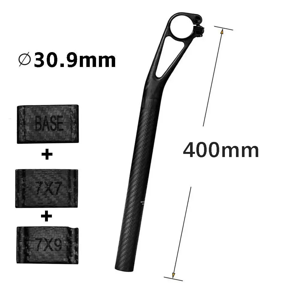 Carbon Seat Post Setback 5/25mm MTB/Road Seatpost 27.2mm 30.9mm 31.6mm 25.4mm